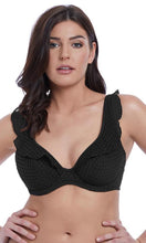 Load image into Gallery viewer, Bohemia Black UW High Apex Bikini Top