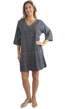 Load image into Gallery viewer, Rayon Dress Short 3/4 Sleeve, More Prints and Colours