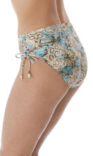 Load image into Gallery viewer, Manila Iced Aqua Mid Rise Adjustable Lef Brief, Pre-Order XS - XL