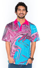 Load image into Gallery viewer, Aboriginal Art Unisex Polo Kangaroo Dance