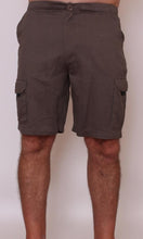 Load image into Gallery viewer, Bamboo Men's Short Elastic Waist Shorter Length, Khaki
