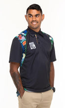 Load image into Gallery viewer, Bamboo Aboriginal Art Unisex Polo NAIDOC 2019 Gari Yala