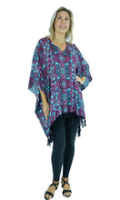 Load image into Gallery viewer, Rayon Cover Up V Neck Dot Art, More Colours