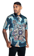 Load image into Gallery viewer, Aborginal Art Unisex Polo NAIDOC 2020 Our Beautiful Country