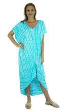Load image into Gallery viewer, Rayon Kaftan Long Frilled Toga Waterglass, More Colours