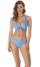 Load image into Gallery viewer, Beach Hut Blue Moon UW High Apex Bikini Top. Pre-Order D Cup to J Cup
