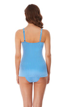 Load image into Gallery viewer, Beach Hut Blue Moon UW Non Padded Plunge Tankini, Pre-Order D Cup to HH Cup