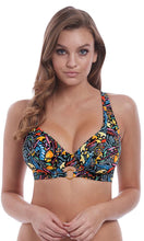Load image into Gallery viewer, Modern Mystic Multi UW High Apex Bikini Top,, Pre-Order D Cup to J Cup