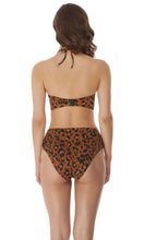 Load image into Gallery viewer, Roar Instinct Leopard UW Padded Bandeau Bikini Top, Pre-Order C Cup to G Cup