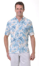 Load image into Gallery viewer, Bamboo Men's Shirt Blue Lagoon