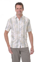 Load image into Gallery viewer, Bamboo Men's Shirt Khaki Fern