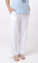 Load image into Gallery viewer, Bamboo Pant Ladies Beach White