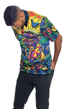 Load image into Gallery viewer, Aborginal Art Unisex Polo NAIDOC 2020 Rainforest Warrior