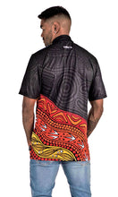 Load image into Gallery viewer, Aboriginal Art Unisex Polo Together