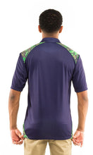 Load image into Gallery viewer, Bamboo Aboriginal Art Unisex Polo Gumtree Flowers