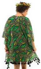 Load image into Gallery viewer, Aboriginal Art Shawl Gumtree Flowers