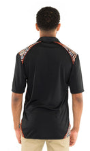 Load image into Gallery viewer, Bamboo Aboriginal Art Unisex Polo Red Dust Camp