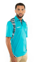 Load image into Gallery viewer, Bamboo Aboriginal Art Unisex Polo Riverbank