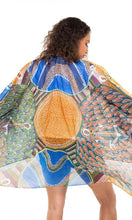 Load image into Gallery viewer, Aboriginal Art Shawl Be the Voice