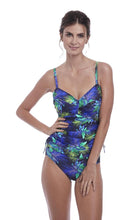 Load image into Gallery viewer, Coconut Grove Ink UW Twist Front Tankini Top,, Pre-Order D Cup to H Cup