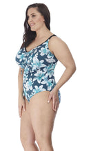 Load image into Gallery viewer, Island Lily Petrol Moulded Suit, Pre-Order Size XL - 6XL