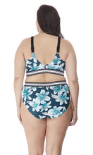 Load image into Gallery viewer, Island Lily Petrol Uw Sweetheart Crop Top, Pre-Order E Cup to H Cup