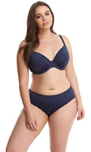 Load image into Gallery viewer, Essentials Midnight UW Plunge Bikini Top, Pre-Order DD Cup to JJ Cup