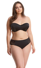 Load image into Gallery viewer, Essentials Black UW Bandeau Bikini Top, Pre-Order DD Cup to HH Cup