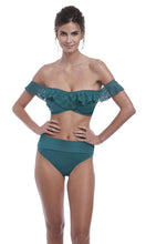 Load image into Gallery viewer, Marseille Pine UW Bardot Bikini Top, Pre-Order D Cup to G Cup