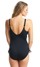 Load image into Gallery viewer, Ottawa Black UW Twist Front Suit, More Colours, Pre-Order D Cup to GG Cup