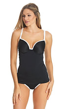 Load image into Gallery viewer, Back to Black UW Moulded Tankini Top,, Pre-Order C Cup to GG Cup