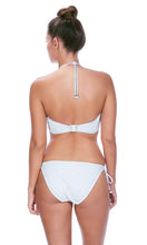 Load image into Gallery viewer, Sundance White UW Padded High Neck Crop Top, Pre-Order D Cup to G Cup