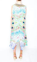 Load image into Gallery viewer, Silk Drape Sleeveless Dreaming Lotus