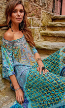 Load image into Gallery viewer, Silk Kaftan Long Marrakech