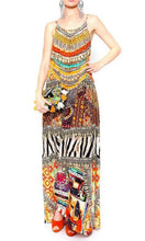 Load image into Gallery viewer, Silk Dress String Strap Maxi Alicante