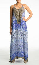 Load image into Gallery viewer, Silk Dress String Strap Long The Santorini