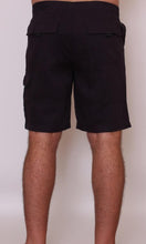 Load image into Gallery viewer, Bamboo Men's Short Elastic Waist Shorter Length, Navy