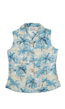 Load image into Gallery viewer, Bamboo Ladies Shirt Sleeveless Print, More Prints