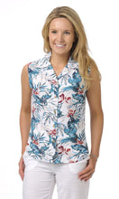 Load image into Gallery viewer, Bamboo Ladies Shirt Sleeveless Print, More Prints
