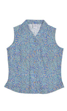 Load image into Gallery viewer, Bamboo Ladies Shirt Sleeveless Aboriginal Art, More Prints