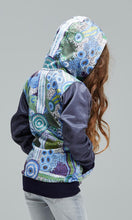 Load image into Gallery viewer, Aboriginal Art Kids Hoodie Coastal Dreaming