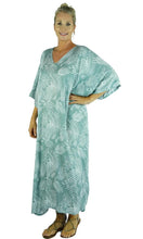 Load image into Gallery viewer, Rayon Kaftan Long Palm Cove, More Colours