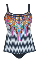Load image into Gallery viewer, Tankini Mastectomy Ethno Fantasy, Pre-Order A Cup to D Cup
