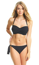 Load image into Gallery viewer, Ottawa Black UW Twist Bandeau Multiway Bikini Top, Pre-Order D Cup to G Cup