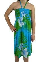 Load image into Gallery viewer, Kids Dress Smock Frangipani, More Colours, Ages 2 to 12 Years
