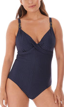 Load image into Gallery viewer, Long Island Ink UW Deep Plunge Wrap Suit - Light Control, Pre-Order D Cup to G Cup