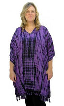 Load image into Gallery viewer, Rayon Cover Up V Neck Tie Dye, More Prints & Colours