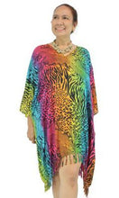 Load image into Gallery viewer, Rayon Cover Up V Neck, More Prints & Colours
