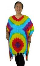 Load image into Gallery viewer, Rayon Cover Up V Neck Tie Dye, More Prints & Colours