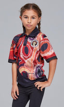 Load image into Gallery viewer, Aboriginal Art Kids Unisex Polo NAIDOC 2020 Kaalpa
